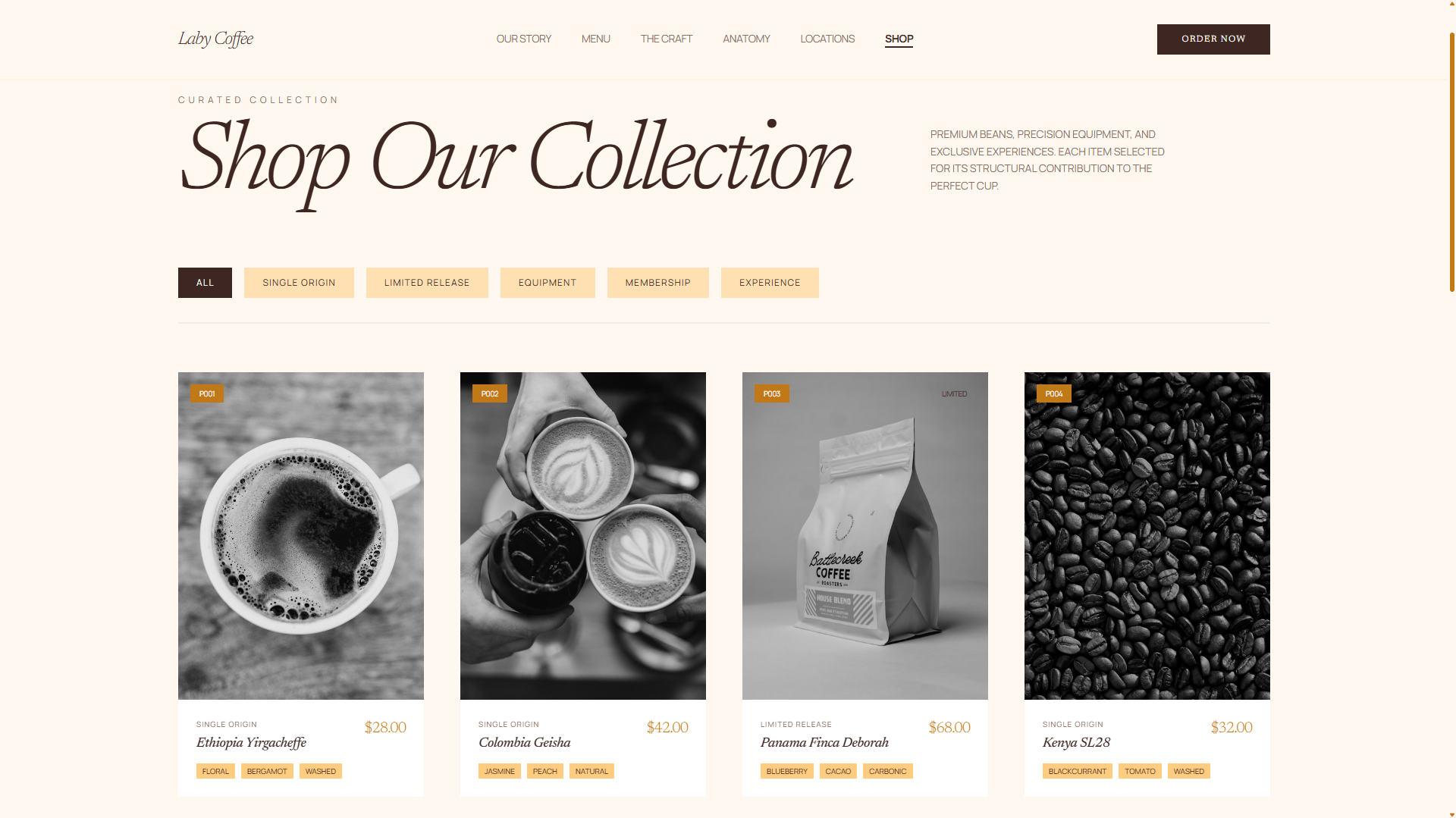 Modern Coffee Atelier